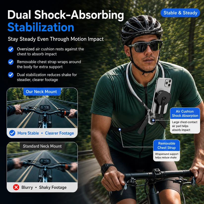 Movefit Hanging Neck Phone Mount – Hands-Free Mobile Holder