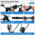 Movefit Hanging Neck Phone Mount – Hands-Free Mobile Holder