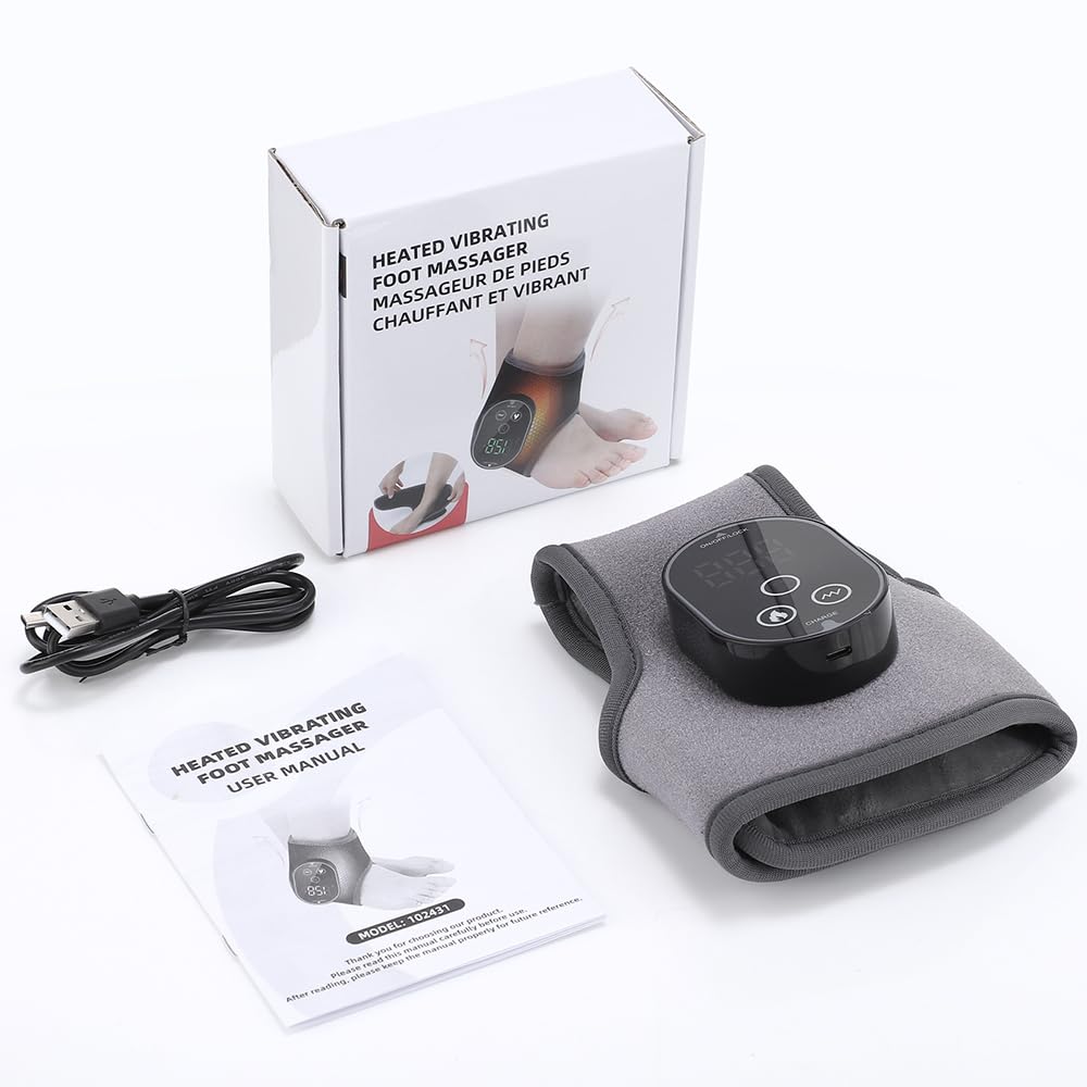 MoveFit Recgargeable Portable Ankle and Foot Massager