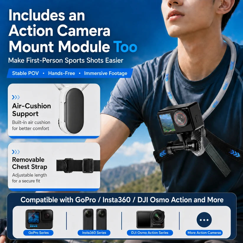 Movefit Hanging Neck Phone Mount – Hands-Free Mobile Holder