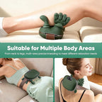 ProRelief 4D Neck & Back Massager with Heat | Deep Tissue Shiatsu, Smart Pressure Adaptation, Cordless 70-Min Battery