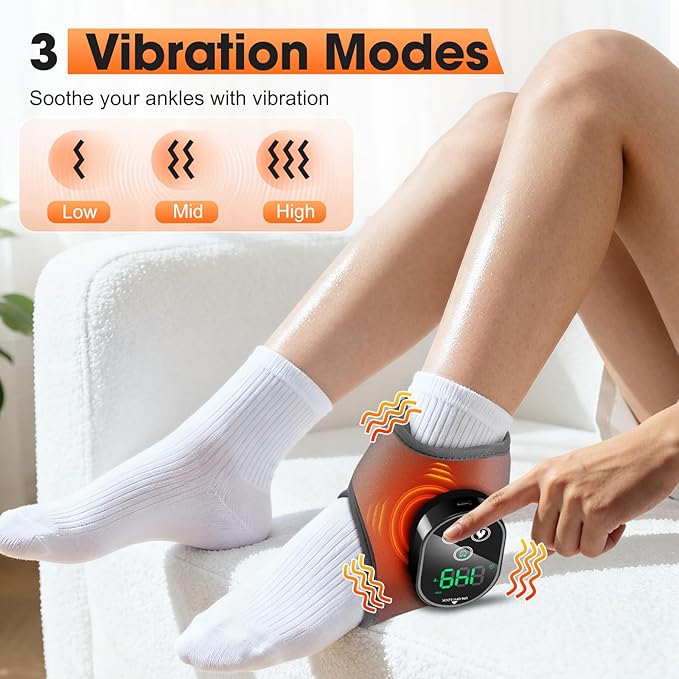 MoveFit Recgargeable Portable Ankle and Foot Massager