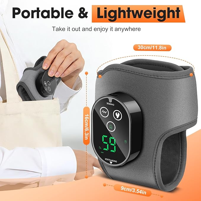 MoveFit Recgargeable Portable Ankle and Foot Massager