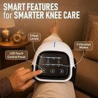 MoveFit Smart Knee Massager – Heat, Vibration & Red Light Therapy