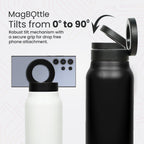 MagBottle — MagSafe Water Bottle with Phone Mount