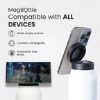MagBottle — MagSafe Water Bottle with Phone Mount