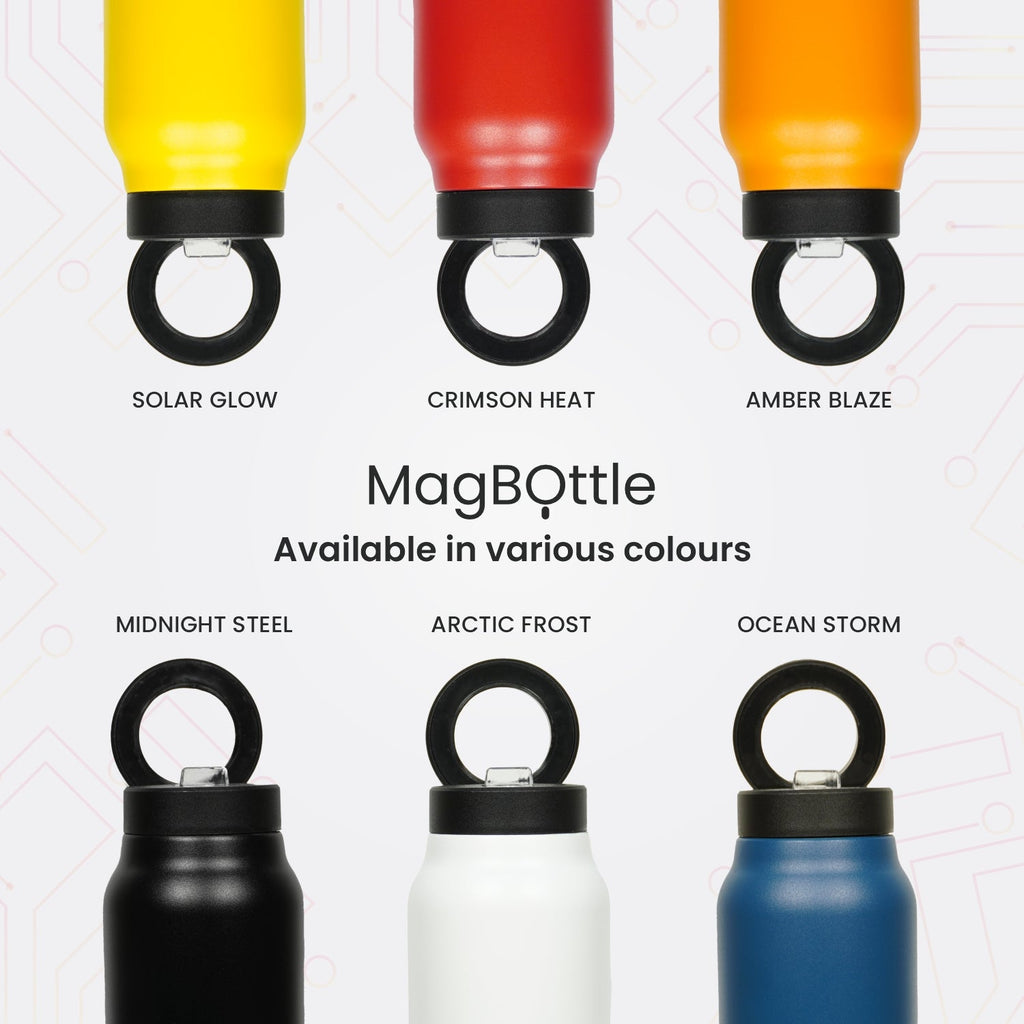 MagBottle — MagSafe Water Bottle with Phone Mount