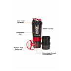 MoveFit Home Gym Starter Pack | Push-Up Board + Resistance Bands + Shaker Bottle