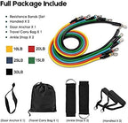Exercise Bands Resistance Bands Set, Working outdoor Fitness Gym Resistance Bands Kit for Men Women