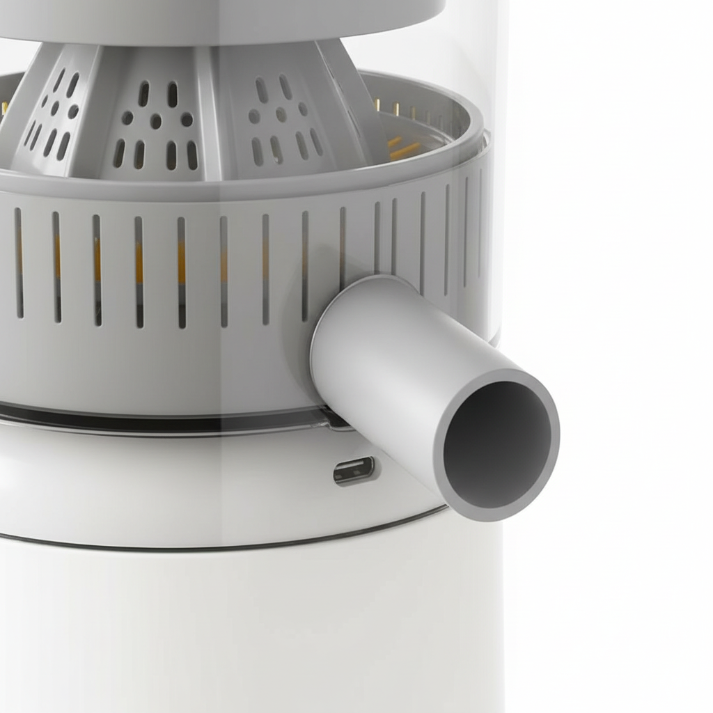 MoveFit Citrus Juicer USB Charging Port Detail – Close-Up