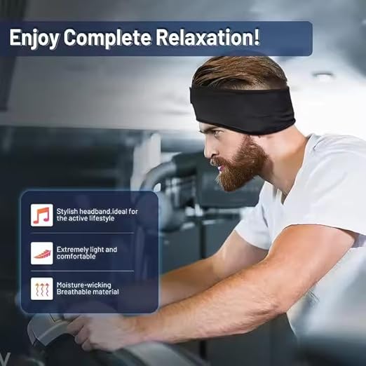 Perytong Sleep Headphones – Bluetooth 5.4 Wireless Headband