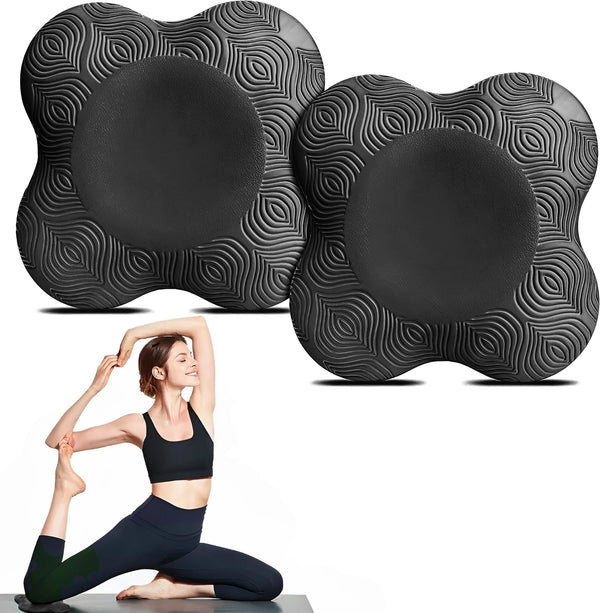 Yoga & Exercise Knee Pads | ECO-TPE Foam | Non-Slip Cushion Support