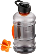 Beast Sports Water Bottle | 1.5L | BPA-Free | Mixer Ball & Strainer | Freezer Safe | Black