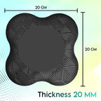 Yoga & Exercise Knee Pads | ECO-TPE Foam | Non-Slip Cushion Support