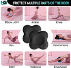 Yoga & Exercise Knee Pads | ECO-TPE Foam | Non-Slip Cushion Support