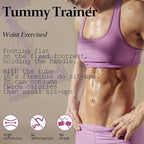 4-Tube Pull Reducer Training Bands | Natural Rubber | Full Body Toning | Multicolour