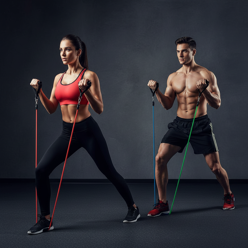 Resistance Bands - In Use